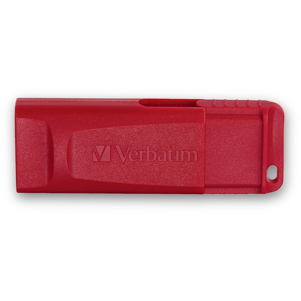 Verbatim Store 'n' Go USB Flash Drive, 16 GB, Red - VER96317