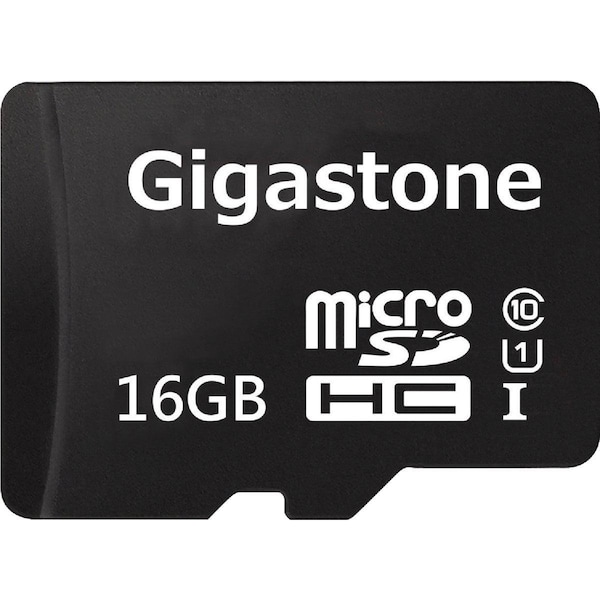 Gigastone Prime Series MicroSD Card 16 GB 2-in-1 Kit - GS-2IN1600X16GB-R