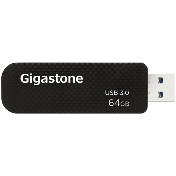 Gigastone High-Speed 64GB USB 3.0 Flash Drive - GS-U364GSLBL-R