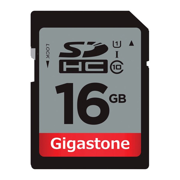 Gigastone Gigastone SD HC Flash Memory Universal Pack 1 pk - GS-SDHCU116G-R