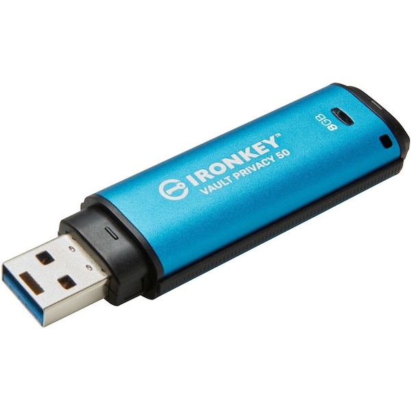 Kingston 8GB IRONKEY VAULT PRIVACY 50 AES-256 ENCRYPTED, FIPS 197 - IKVP50/8GB