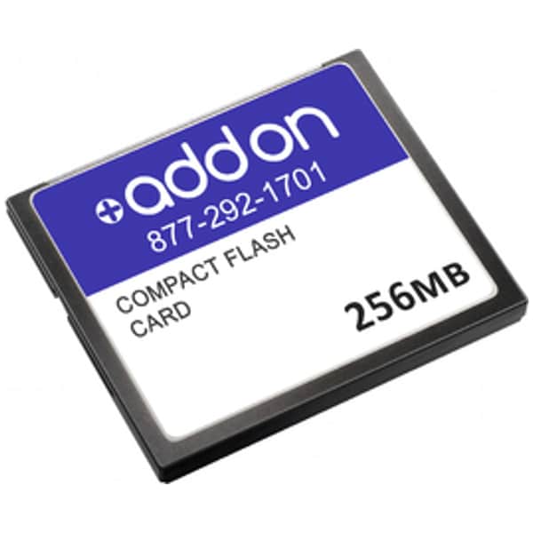 Add-On Addon Cisco Mem2800-256Cf Compatible 256Mb Factory Original Compact - MEM2800-256CF-AO