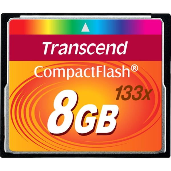 Transcend Information Transcend 8Gb Cf Card (133X) - TS8GCF133