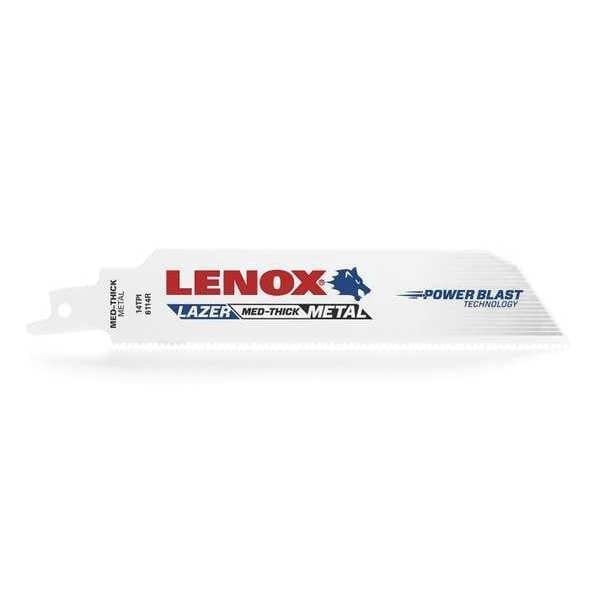 Lenox Recip Saw Blade, TPI 14, 50 UNT, PK4 - 22764OSB6114R