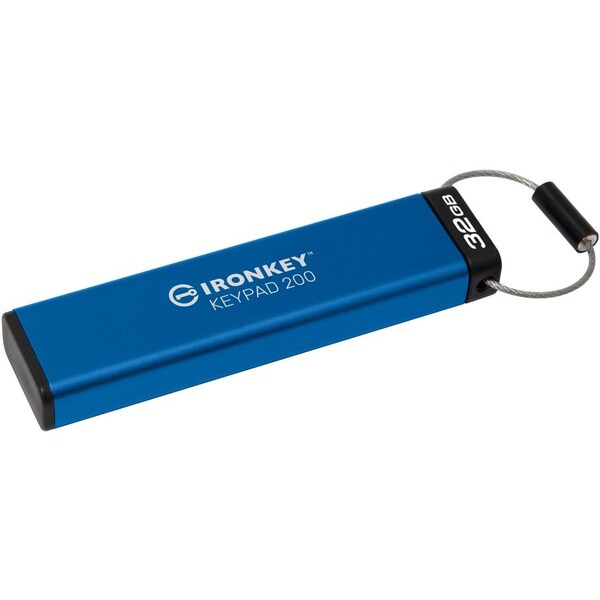Kingston Keypad 200 32GB USB 3.2, Gen 1 Type A Flash Drive - IKKP200/32GB