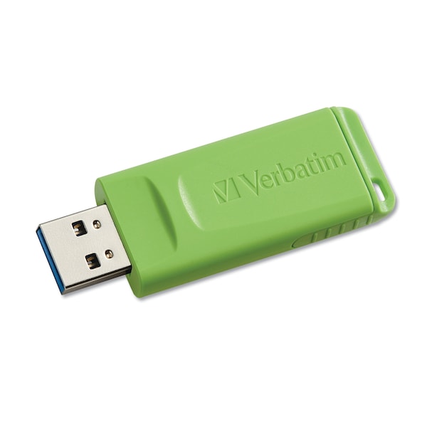 Verbatim Store 'n' Go USB Flash Drive, 4 GB, Assorted Colors, PK3 - 97002