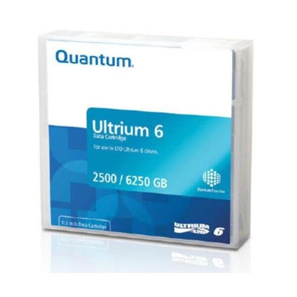 Quantum Data Cartridge  Lto Ultrium 6  For Lto-6 Tape Drives  Native Capacity 2. - MR-L6MQN-01