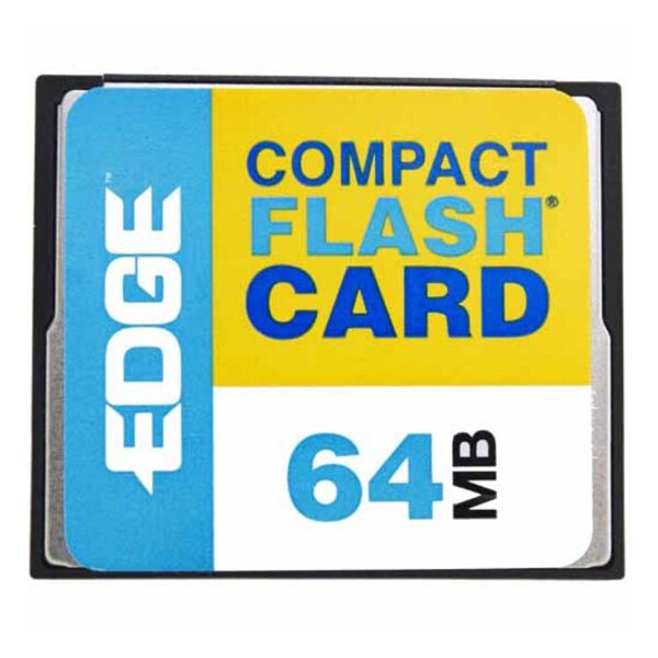 Edge Memory EDGE Tech 64MB Digital Media CompactFlash Card - 64 MB - PE179441