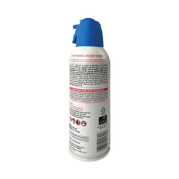 Dust-Off Dust-Off Air Duster - For Computer Equipment, Printer Accessories - 12 fl oz - DPSXL12
