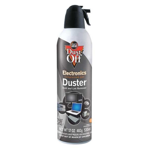Dust-Off Falcon Dust-Off Jumbo Disposable Dusters - Ozone-safe, Moisture-free - Gray - 1 Each - DPSJMB