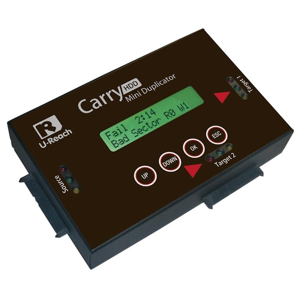 U-Reach Carry Series Mini 1-2 SATA & IDE HDD-SSD Duplicator - U-585175