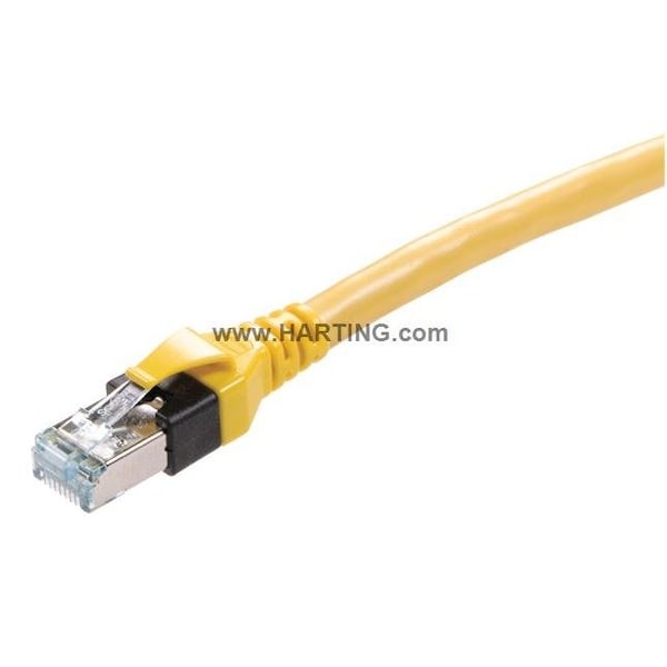 Cable de conexión Harting, 2m, Amarillo, 26 AWG - 09484747757020