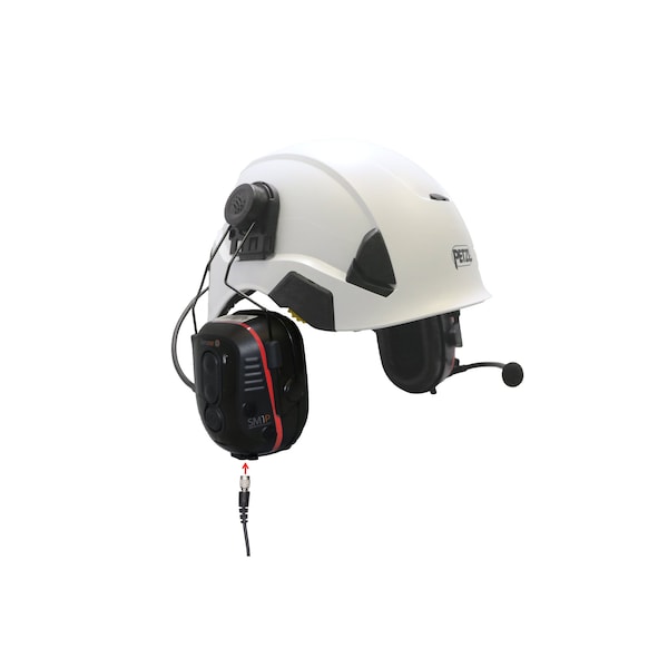 Sensear SmartHeadset IS Helmet Mount (BT/SR/CBL) - NA Rated Intrinsically Safe - SM1PHIS02