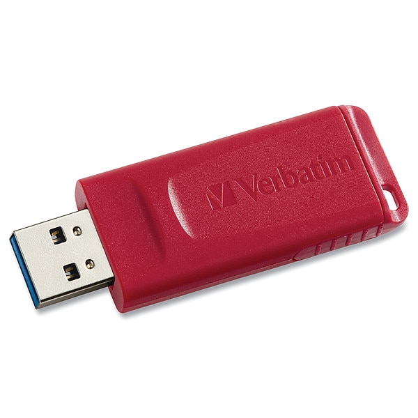 Verbatim Store 'n' Go USB Flash Drive, 32 GB, Red - VER96806