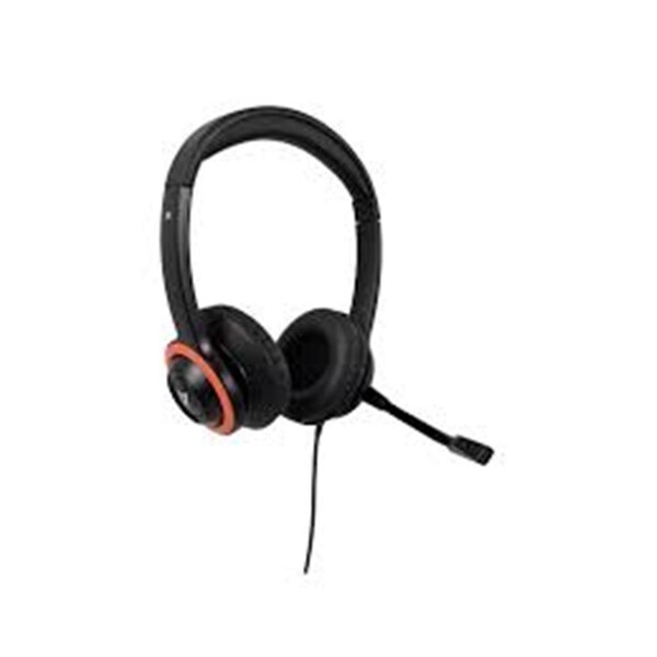 V7 Audio Safesound Education Headset with Microphone, Black - HU540E