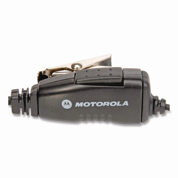 Motorola Swivel Monaural Over The Ear Earpiece with In-Line Microphone and Push-To-Talk, Black - HKLN4604