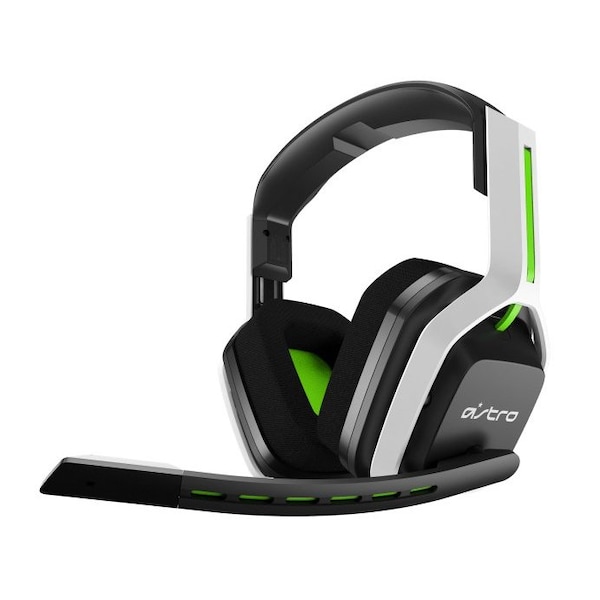 Logitech Logitech A20 Gaming Headset - Stereo - Wireless - RF - Over-the-head - Binaural - White/Green - 939001882