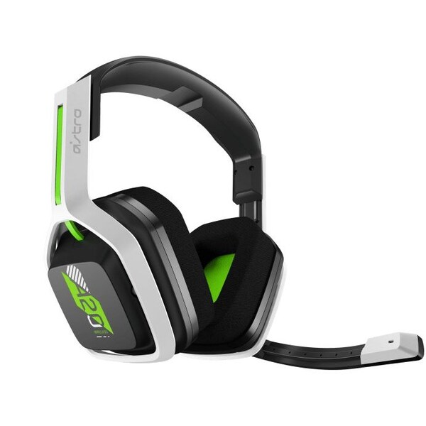 Logitech Logitech A20 Gaming Headset - Stereo - Wireless - RF - Over-the-head - Binaural - White/Green - 939001882