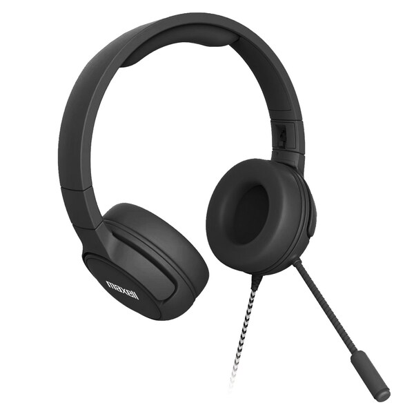 Maxell Kids Safe Listening Overear Headset with Boom Mic - 198021