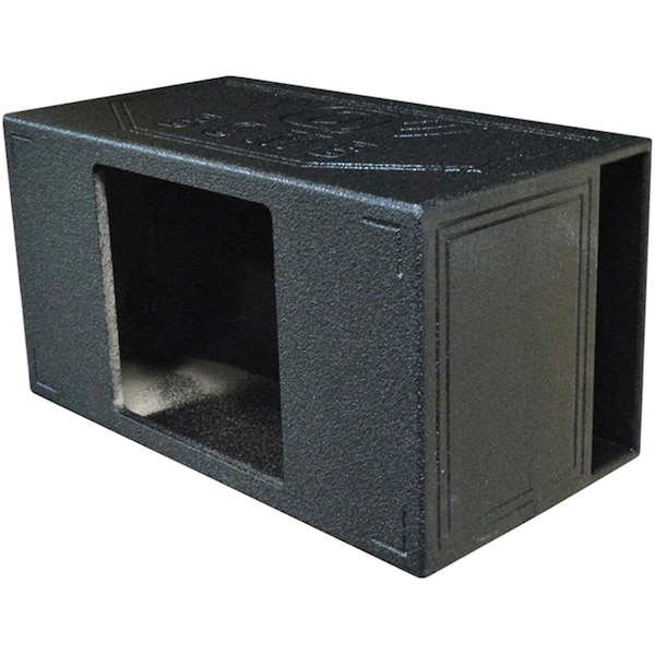 Q Power 15 in. Single Extra Large Vented Qbomb Square Hole - QBOMB15VLSINGSQ