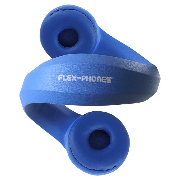 Hamiltonbuhl Kids Blue Flex-Phone USB Headset with Gooseneck Microphone - KFX2U-BLU