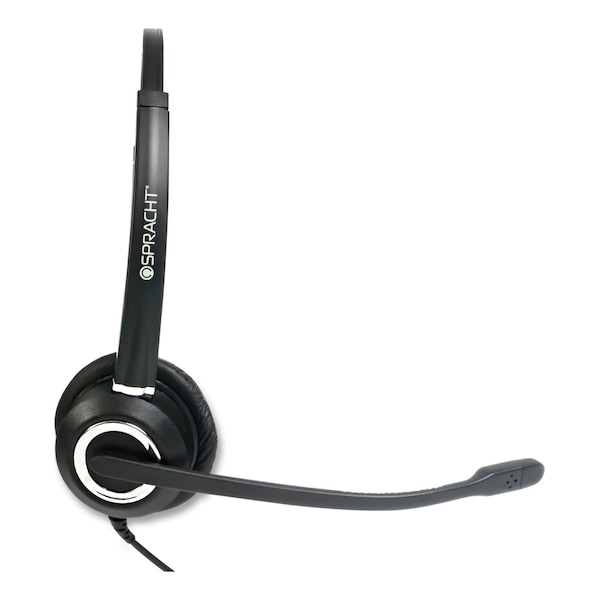 Spracht Spracht ZUMRJ9B Headset - Stereo - RJ-9 - Wired - Over-the-head - Binaural - ZUMRJ9B