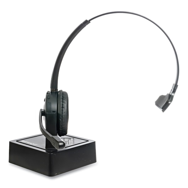Spracht ZuM Maestro Bluetooth Headset, Monaural, Over-the-Head, Black - HS2050