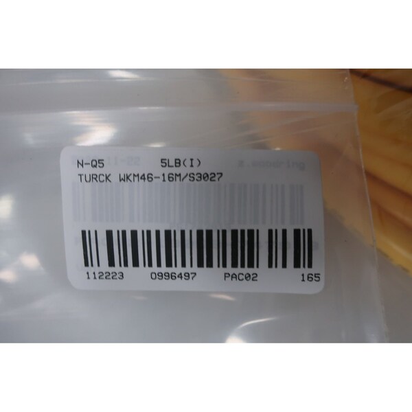 Turck 16M 600V-AC CORDSET CABLE - WKM46-16M/S3027