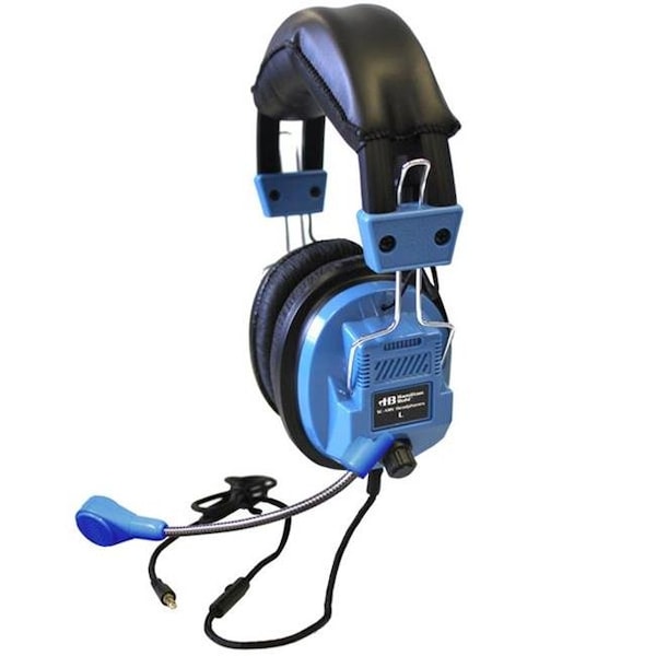Hamiltonbuhl HamiltonBuhl Deluxe Headset with Gooseneck Mic and In-Line Volume Control plus TRRS Plug - SCG-AMV