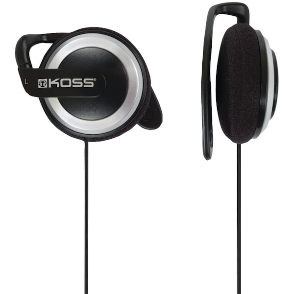 Virtual KSC21k On-Ear Sport Clip Headphone Black - VI3311531
