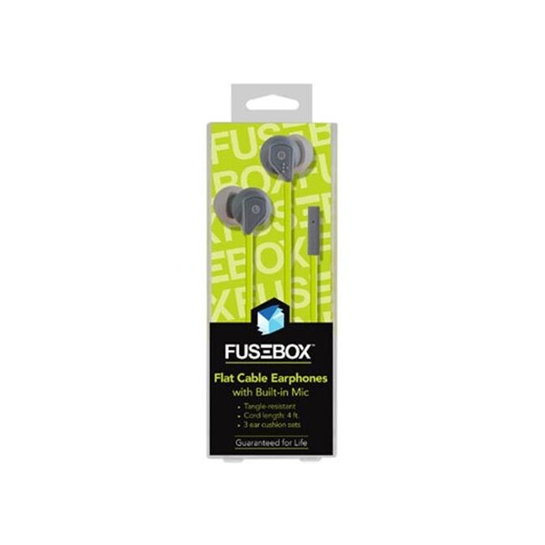E-Filliate E-Filiate 1900927FB2 Earphones Flat-Cord With Mic - EFI 1900927FB2