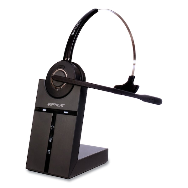 Spracht ZuM Maestro USB Softphone Headset, Monaural, Over-the-Head, Black - HS3010