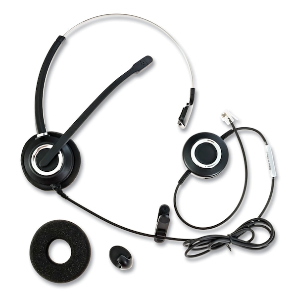 Spracht Spracht ZUMRJ9M Headset - Mono - RJ-9 - Wired - Over-the-head - Monaural - ZUMRJ9M