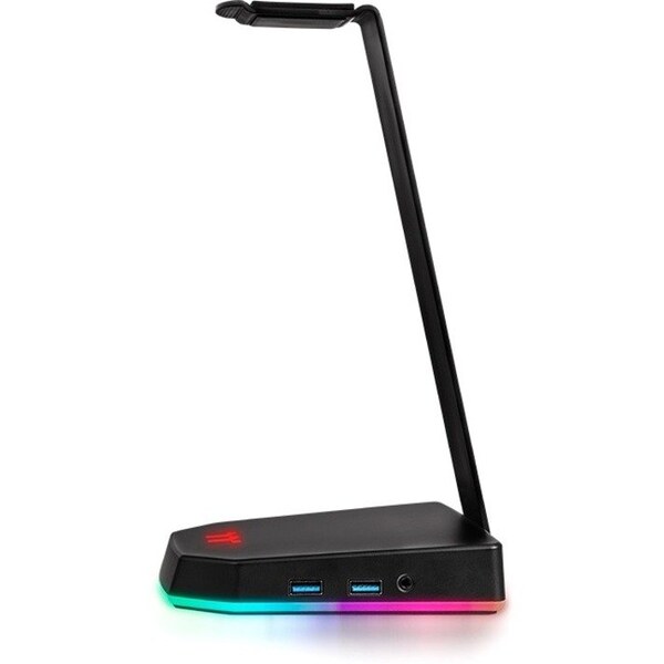 Thermaltake Thermaltake E1 RGB Gaming Headset Stand - Aluminum - Black - GEA-TTP-THSBLK-06