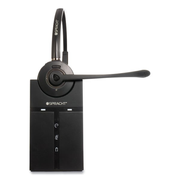 Spracht ZuM Maestro DECT Binaural Over The Head Headset, Black - HS2019