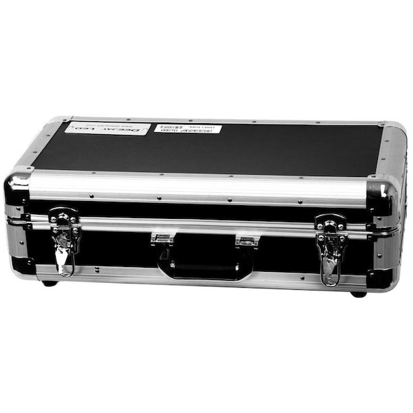 Deejay Led CD Case with 4 Rows Holds up to 100 Standard CD Jewel Cases or up to 200 Plastic Sleeves - TBHECD4BK