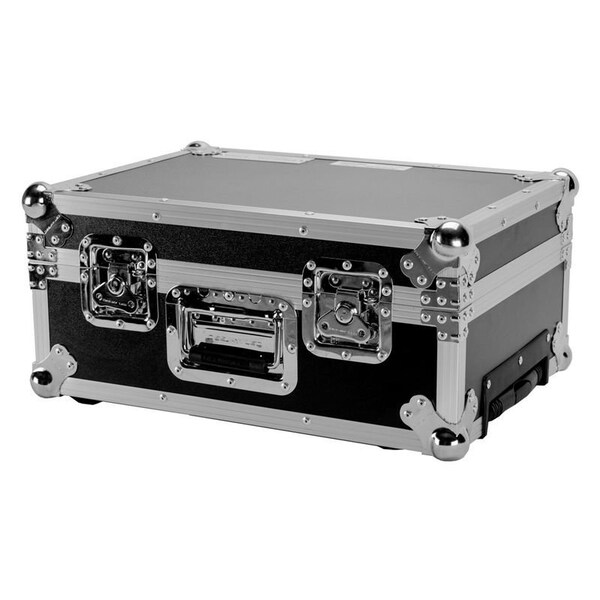 Deejay Led Fly Drive Case For 100 Jewel Case CDs or DVDs or Similarly Sized Equipment w/Wheels - TBHCD100EHW