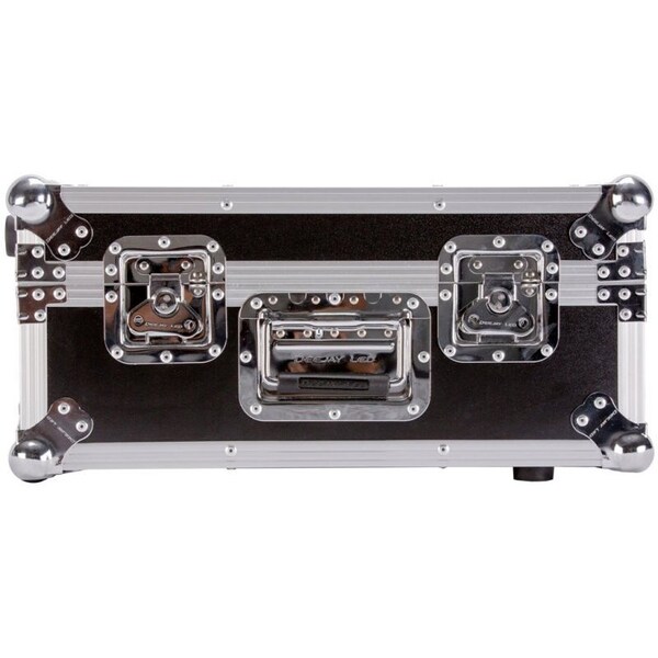 Deejay Led Fly Drive Case For 100 Jewel Case CDs or DVDs or Similarly Sized Equipment w/Wheels - TBHCD100EHW
