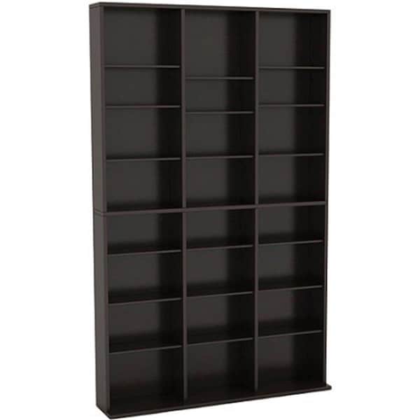 Atlantic-Personal & Portable Atlantic-Personal & Portable KV7000 Oskar Wood Multimedia Cabinet; Espresso - 3843-5713