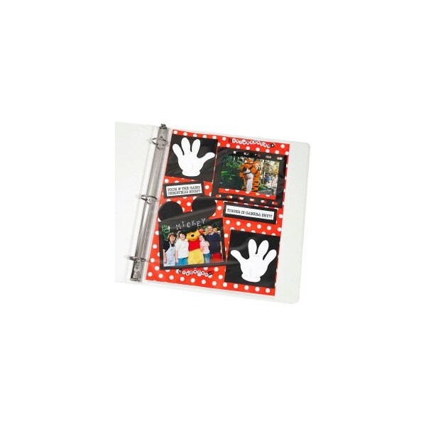 C-Line Products C-Line Products Memory Book 11 x 8 1/2 Scrapbook Page Protector, Top Load, Clear, 50/BX - 62077