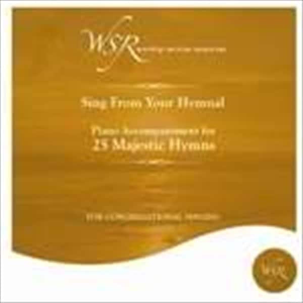 Worship Service Resources Disc 25 Majestic Hymns Piano Accompaniment - 661820