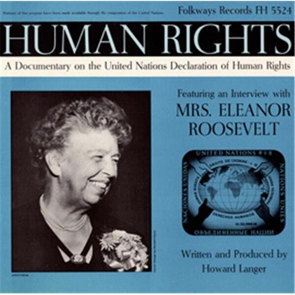 Smithsonian Folkways Smithsonian Folkways FW-05524-CCD Human Rights- A Documentary on the United Nations Declaration of Human Rights - FW-05524-CCD