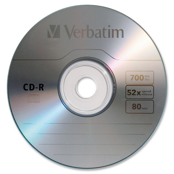 Verbatim Ultimate Peformance 80-Minute 700MB 52x CD-R with 50pcs Spindle - 94691