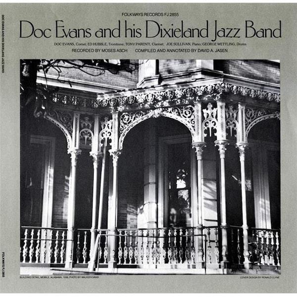 Smithsonian Folkways Smithsonian Folkways FW-02855-CCD Doc Evans and His Dixieland Jazz Band - FW-02855-CCD