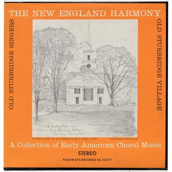 Smithsonian Folkways Smithsonian Folkways FW-32377-CCD New England Harmony- A Collection of Early American Choral Music - FW-32377-CCD