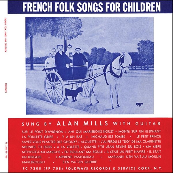 Smithsonian Folkways Smithsonian Folkways FW-07208-CCD French Folk Songs for Children - FW-07208-CCD