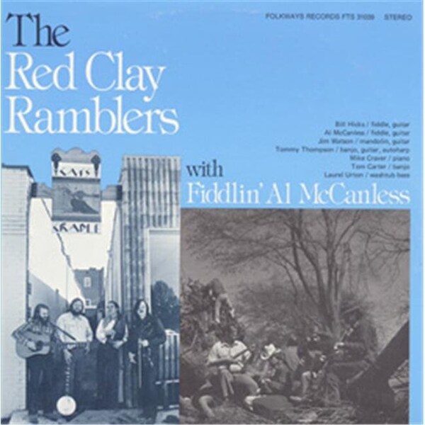 Smithsonian Folkways Smithsonian Folkways FW-31039-CCD Red Clay Ramblers with Fiddlin Al McCanless - FW-31039-CCD