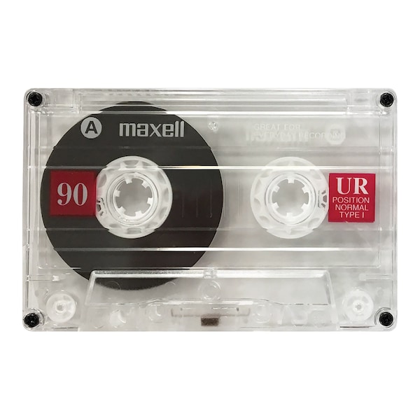 Maxell UR-90 AUDIOTAPE, 90 MINUTE 2PK HANGING, 2PK - 108527