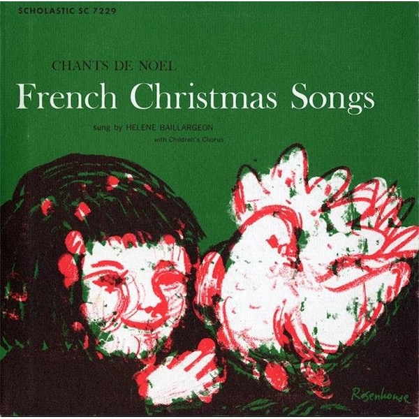 Smithsonian Folkways Smithsonian Folkways FW-07229-CCD French Christmas Songs- Chants de Noel - FW-07229-CCD
