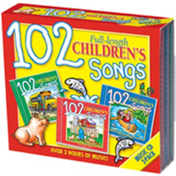Twin Sisters 102 Children s Songs 3-CD - TW583699